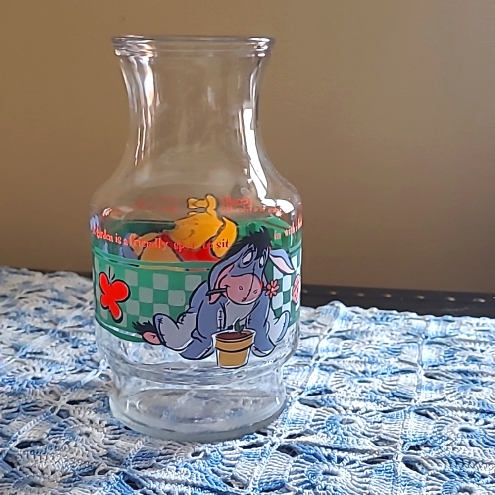 Vintage Winnie the Pooh Juice Carafe